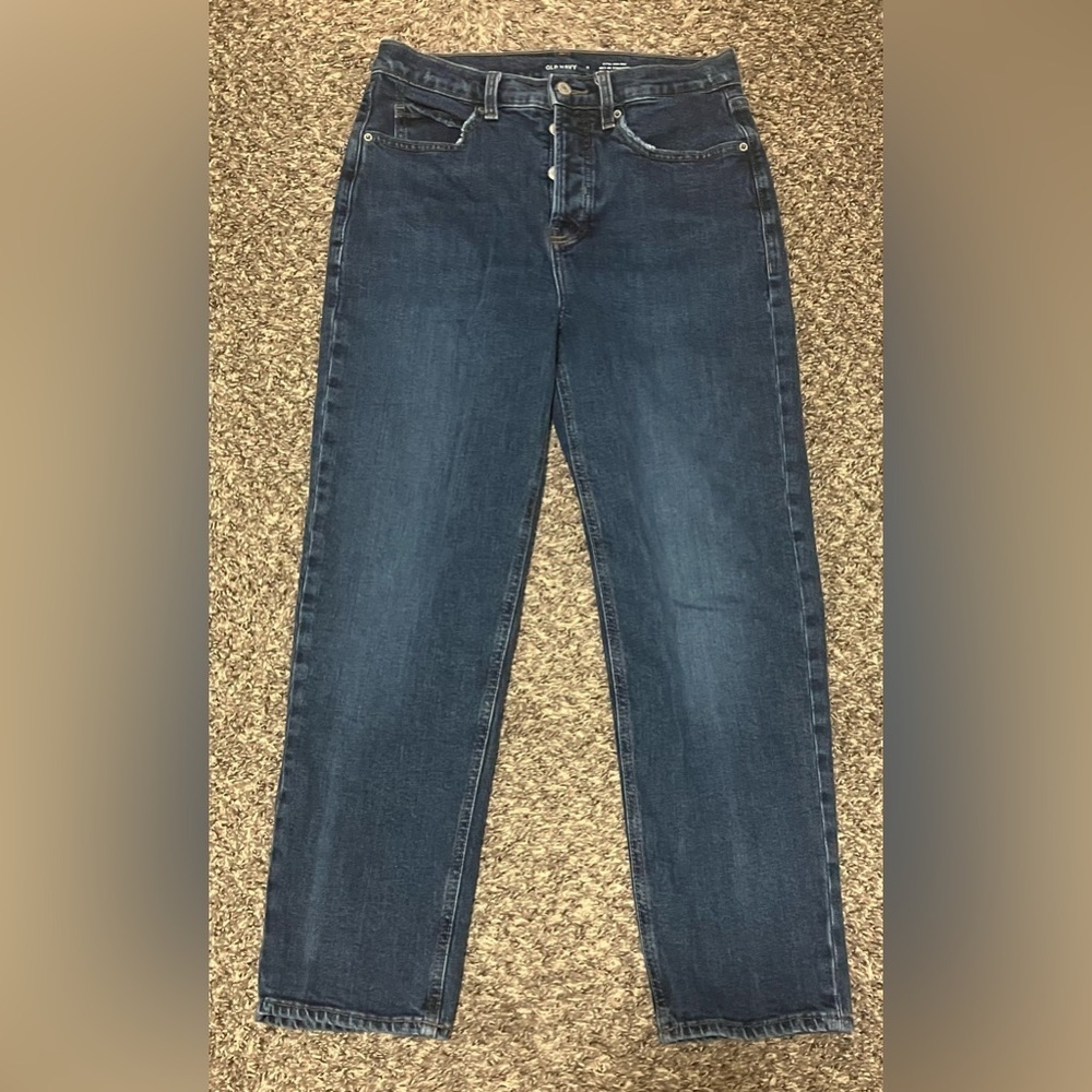 Old Navy Women's Blue Jeans Size 6 - Picture 3 of 7